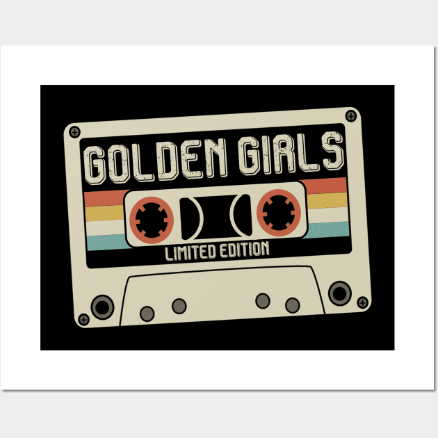 Golden Girls  - Limited Edition - Vintage Style Wall Art by Debbie Art